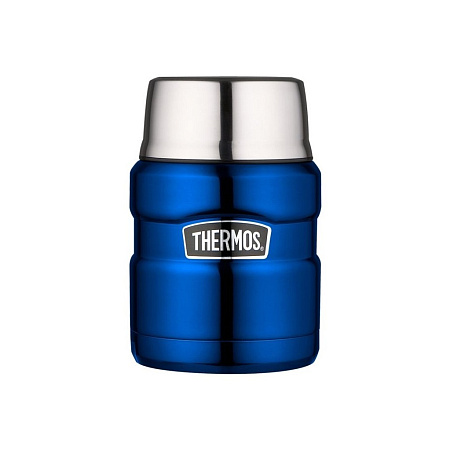 ТЕРМОС ИЗ НЕРЖАВЕЮЩЕЙ СТАЛИ С ЛОЖКОЙ THERMOS SK3000BL 0,47 Л