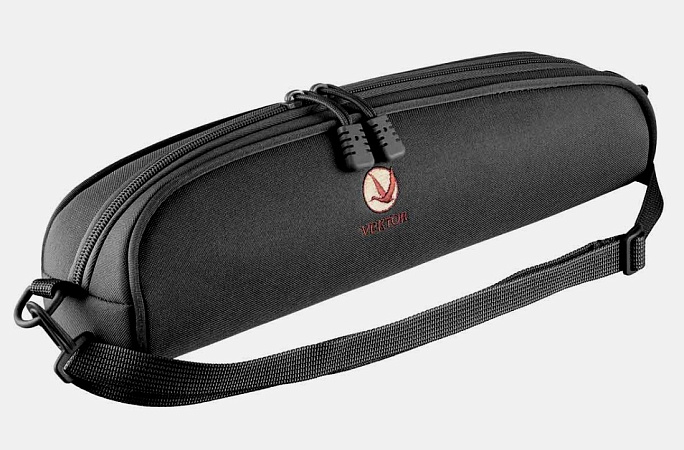 ЧЕХОЛ VEKTOR ПОД ОПТИКУ 36 X11 СМ С РЕГУЛИРУЕМЫМ ПЛЕЧЕВЫМ РЕМНЁМ НЕЙЛОН ЧЕРНЫЙ