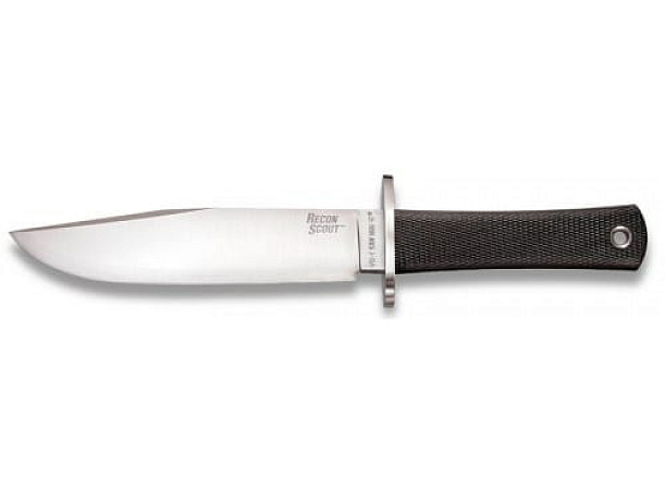 НОЖ ФИКСИРОВАННЫЙ COLD STEEL RECON SCOUT КЛИНОК SAN MAI III РУКОЯТЬ ПРОРЕЗИНЕННАЯ