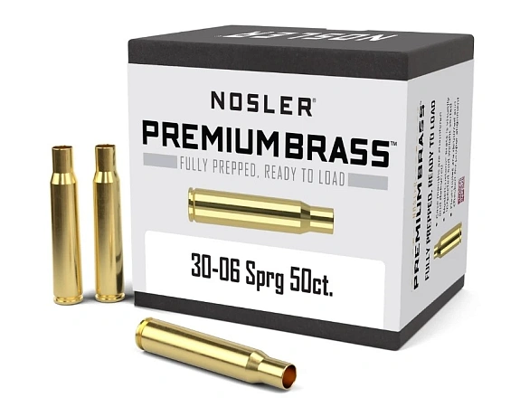 ГИЛЬЗА NOSLER 30-06SPRG PREMIUM BRASS 50ШТ