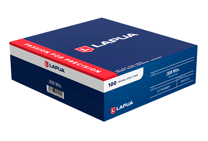 ГИЛЬЗА LAPUA 308 WIN CASE 100ШТ