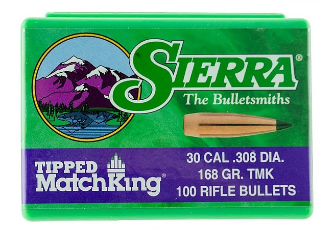 ПУЛЯ SIERRA 30CAL 200GR HPBT MATCHKING HIGH BC BOX 100ШТ