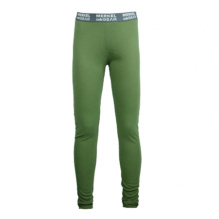КАЛЬСОНЫ ТЕРМОБЕЛЬЁ MERKELGEAR WOMEN'S MERINO 37,5 ЗЕЛЕНЫЕ