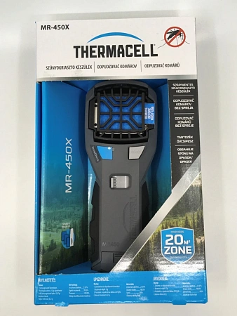 ПРИБОР THERMACELL ПРОТИВОМОСКИТНЫЙ СЕРО ЧЕРНЫЙ 1КАРТРИДЖ +3ТАБЛЕТКИ