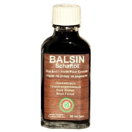 СРЕДСТВО ДЛЯ ОБРАБОТКИ ДЕРЕВА BALLISTOL BALSIN SCHAFTOL 50ML КОРИЧНЕВОЕ