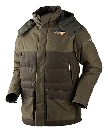 КУРТКА HARKILA EXPEDITION DOWN HUNTING GREEN/SHADOW BROWN