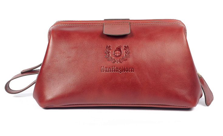 НЕСЕССЕР HUNTINGHORN КОЖА/ТЕРРАКОТ