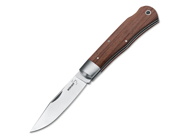 НОЖ СКЛАДНОЙ BOKER LOCKBACK BUBINGA КЛИНОК 440С РУКОЯТЬ БУБИНГО
