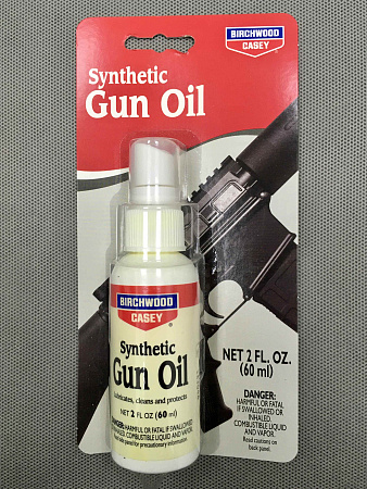 МАСЛО СИНТЕТИЧЕСКОЕ BIRCHWOOD SYNTETIC GUN OIL 60ML ПАМП СПРЕЙ