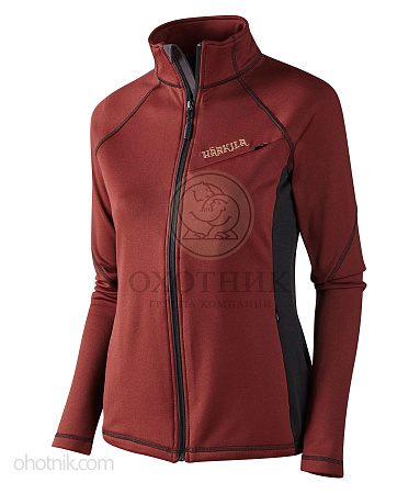 ТОЛСТОВКА ФЛИС HARKILA LADY VESTMAR HYBRID SYRAH RED MELANGE