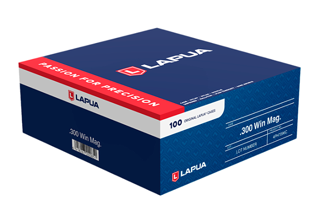 ГИЛЬЗА LAPUA 300 WM CASE 100ШТ