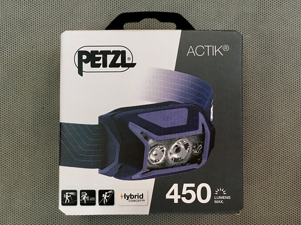 НАЛОБНЫЙ ФОНАРЬ PETZL ACTIK СИНИЙ