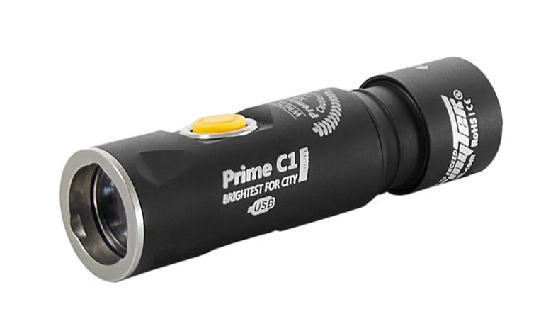 ФОНАРЬ ARMYTEK EDC PRIME C1 PRO MAGNET USB XP-L 970 LM ТЁПЛЫЙ СВЕТ