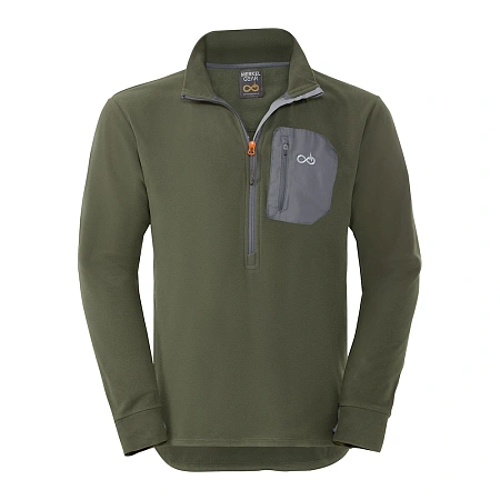 ТОЛСТОВКА ФЛИС MERKELGEAR BUSHSHIRT POLYGENE ОЛИВА