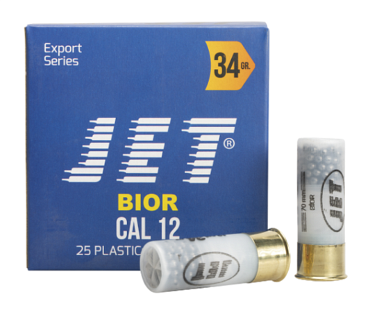 ПАТРОН JET ДРОБЬ №3 12/70 BIOR 34ГР