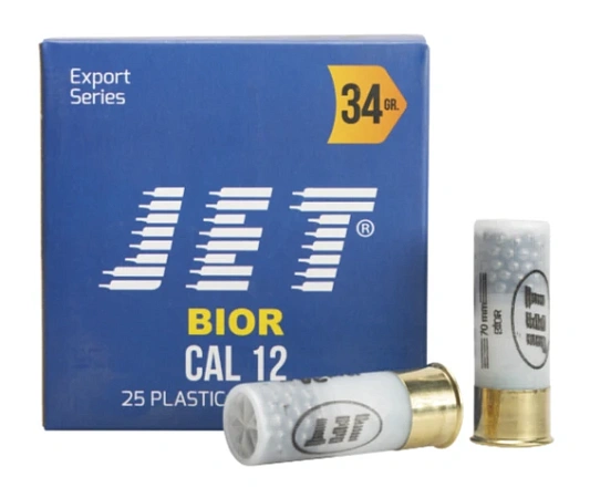ПАТРОН JET ДРОБЬ №3 12/70 BIOR 34ГР