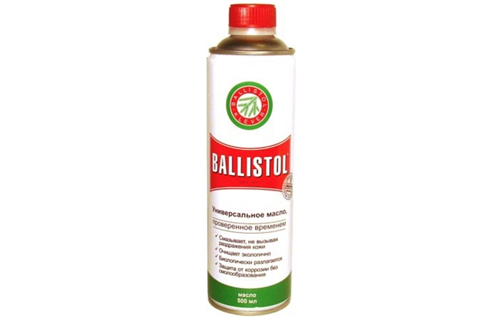 МАСЛО ОРУЖЕЙНОЕ BALLISTOL OIL 500ML