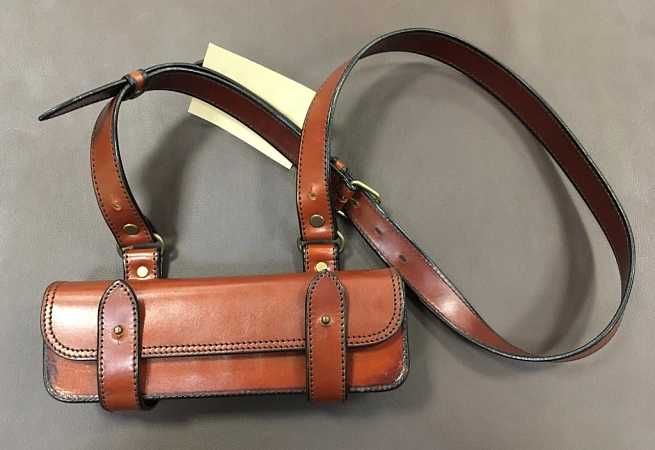 ПОДСУМОК НА РЕМНЕ HAND MADE НА 20 ПАТРОНОВ