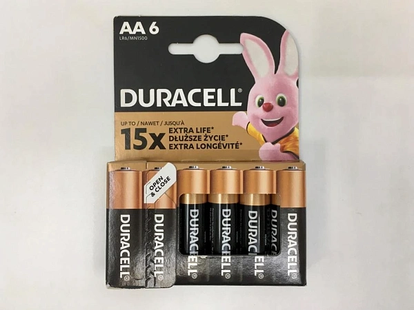 БАТАРЕЙКА DURACELL BASIC LR06 AA