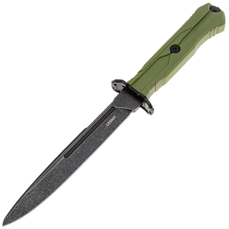 НОЖ ФИКСИРОВАННЫЙ MR.BLADE LESHIY AUS-8 SW ELASTRON OD