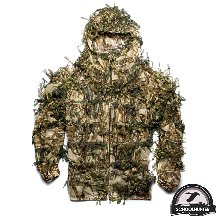 КУРТКА МАСКИРОВОЧНАЯ SCHOOLHUNTER КОРИЧНЕВЫЙ-ЗЕЛЕНЫЙ