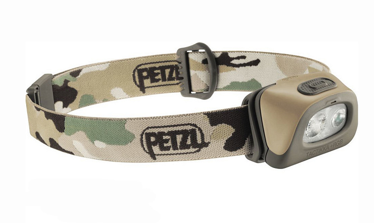 НАЛОБНЫЙ ФОНАРЬ PETZL TACTIKKA КАМУФЛЯЖ