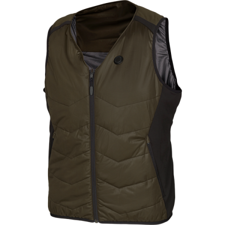 ЖИЛЕТ HARKILA HEAT V-ОБРАЗНЫЙ ВОРОТ WILLOW GREEN/BLACK