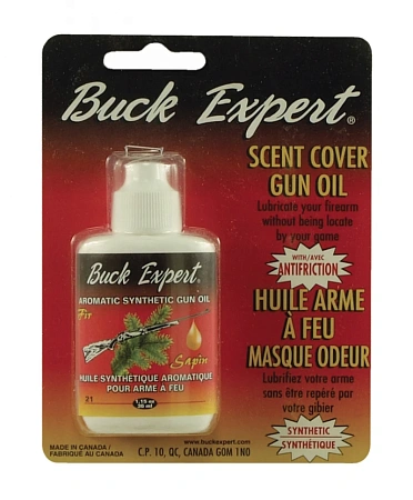 МАСЛО ОРУЖЕЙНОЕ-НЕЙТРАЛИЗАТОР ЗАПАХА BUCK EXPERT ЕЛЬ 30ML