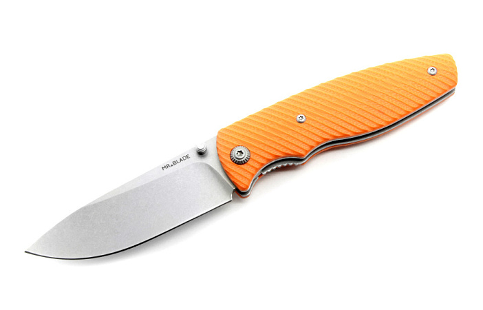 НОЖ СКЛАДНОЙ MR BLADE ZIPPER ORANGE КЛИНОК AUS8 РУКОЯТЬ G10