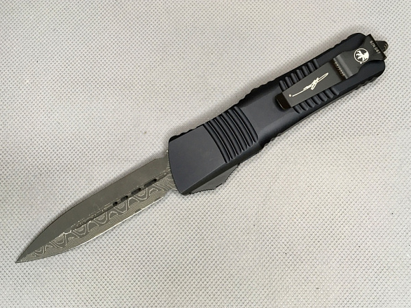 НОЖ СКЛАДНОЙ OTF COMBAT TROODON D/E SIGNATURE SERIES DAMASCUS STANDARD