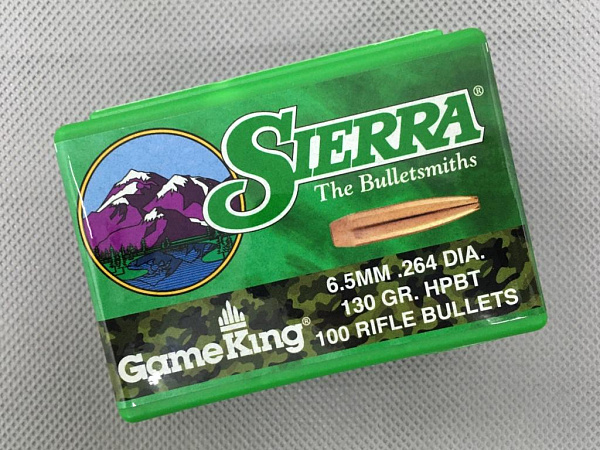 ПУЛЯ SIERRA 6.5MM 130GR HPBT BOX 100ШТ