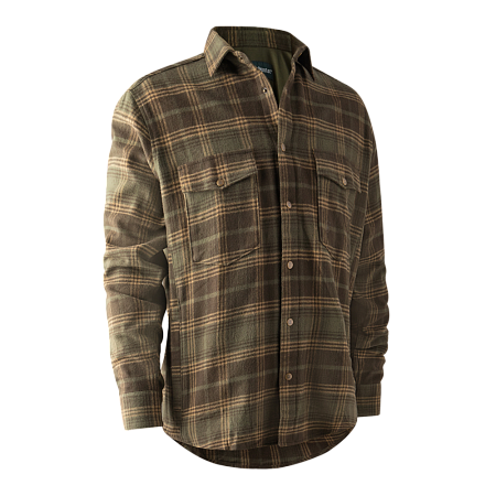 РУБАШКА DEERHUNTER NOAH OVERSHIRT WITH STORMLINER GREEN CHECK
