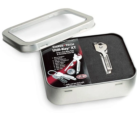 МИКРО НАБОР ИНСТРУМЕНТОВ SWISS TECH КЛЮЧ ПОДАРОЧНАЯ УПАКОВКА UKTWSS-XT UTILI-KEY XT8-IN-1