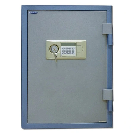 СЕЙФ ОГНЕСТОЙКИЙ COMSAFE YB-500ALE 525Х355Х425ММ 50КГ 1 ЭЛЕКТРОННЫЙ +1 КЛЮЧЕВОЙ ЗАМОК СИНИЙ КОРПУС