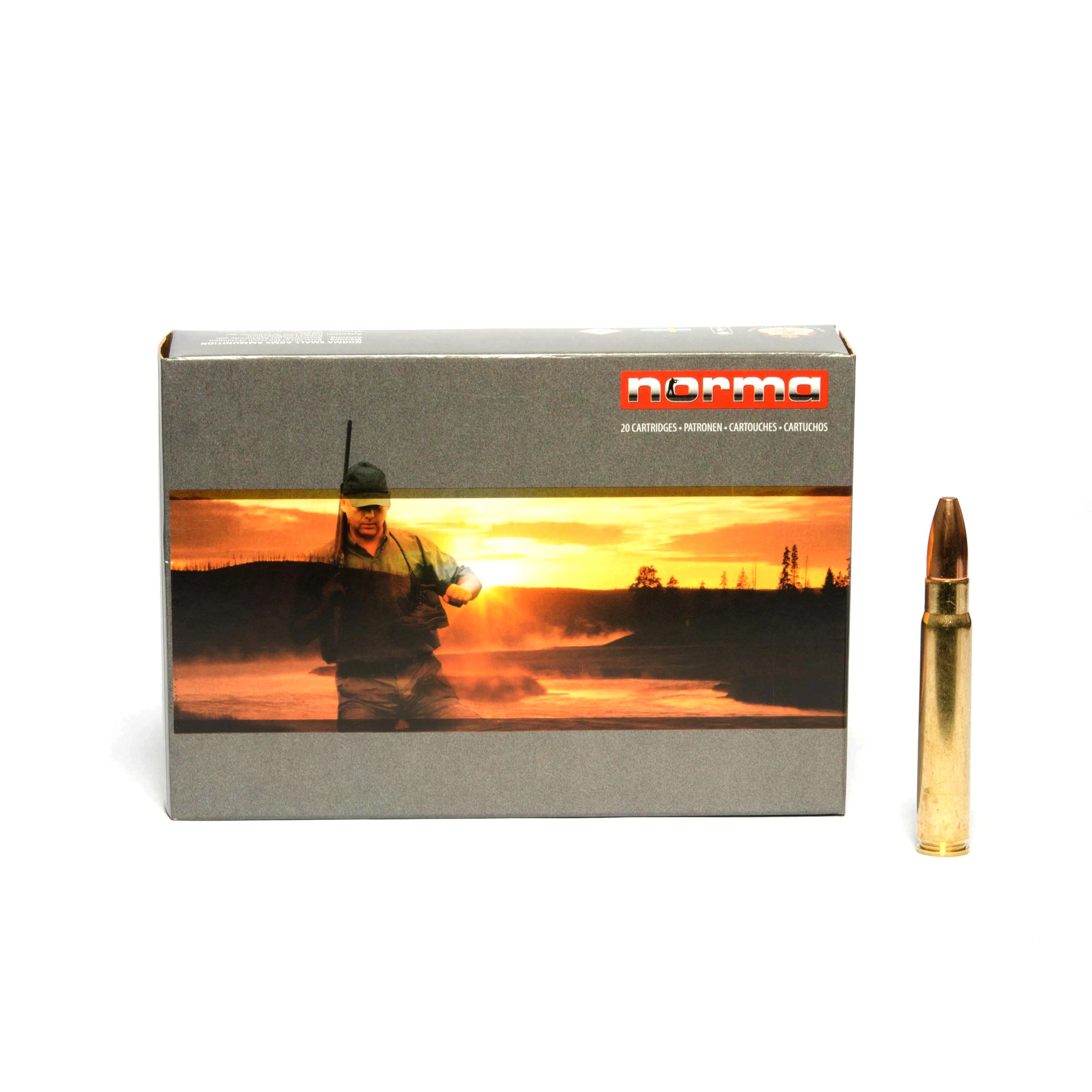ПАТРОНЫ NORMA 9.3X62 15,0ГР 232GRN VULKAN для нарезного оружия
